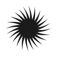 Twisted Zigzag Star Sunburst Explosion Icon