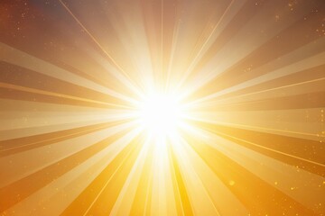 Obraz premium Warm Sunbeam Effect Overlay with Radiant Light and Golden Glow