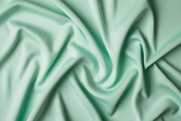 Obraz premium Dreamy Mint Texture: Serene and Gentle Abstract Backdrop for Elegant Fabric and Softness