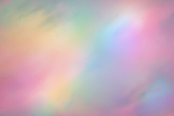Obraz premium Radiant Pastel Ethereal Smudged Gradient Backdrop Texture with Vibrant Multicolor Spectrum Effects
