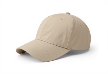 Fototapeta premium Baseball cap mockup isolated on white background.