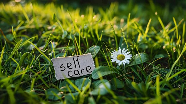 sign in the grass