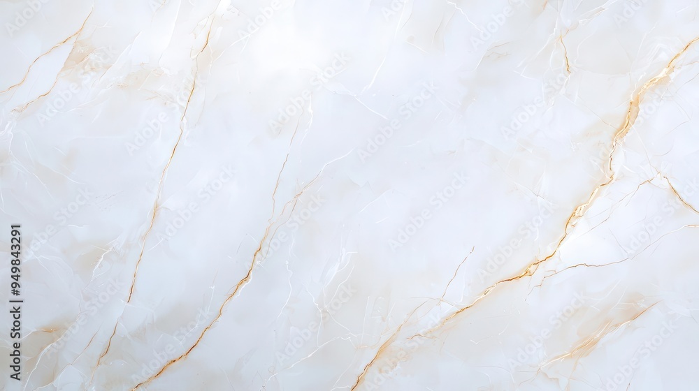 Poster smooth marble pattern with veins, close up photo realistic pattern background, luxury surfaces add a