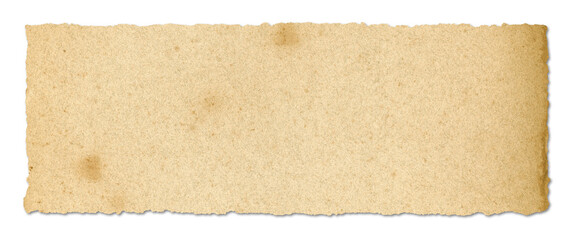 Old paper texture background. Horizontal banner
