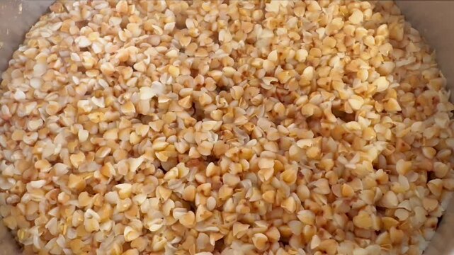 Recipe for buckwheat that is cooked in a saucepan