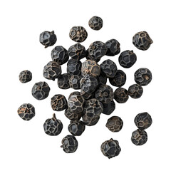 Black Peppercorns Close Up