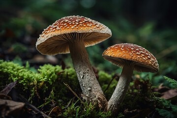Fototapeta premium mushroom in the forest