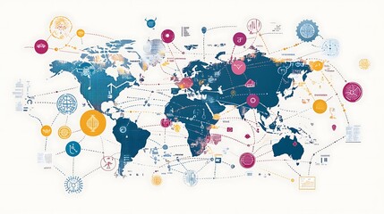 Illustrated Infographic of Monkeypox Transmission Routes with Icons for Clear Understanding