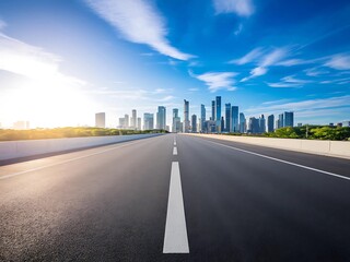 road in the city