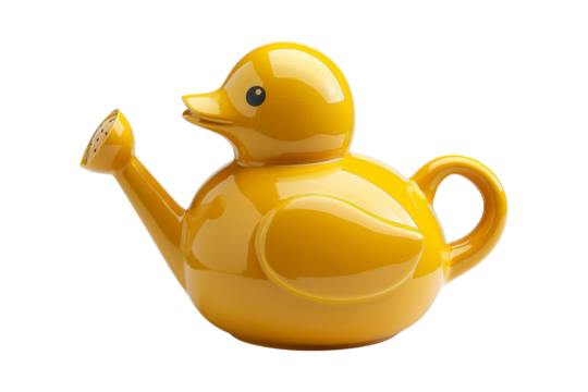 Yellow Duck Watering Can