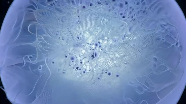 Exploring the intricate structure of the nucleus in a modern microscopy study