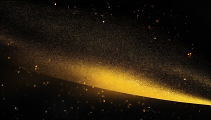 Obraz premium Echoes of the Night: yellow Noise Unveiled