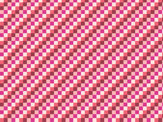 レトロなチェック柄のシームレスパターン