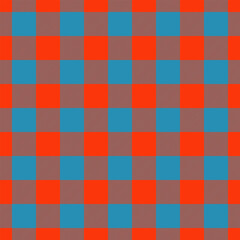 Suit tartan vector plaid, canadian background seamless fabric. Crease pattern texture textile check in bright and cyan colors.