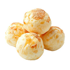 Brazilian Cheese Bread object isolated on transparent png.