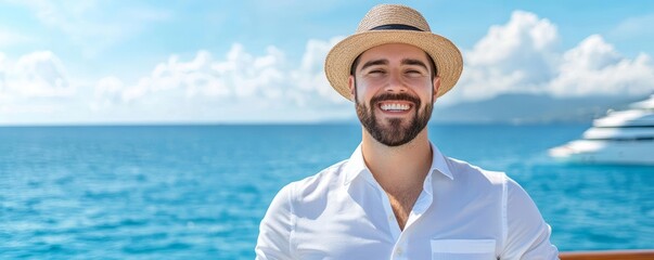 Cruise ship concierge organizing a surprise celebration for a guest, showcasing exceptional customer service in travel hospitality