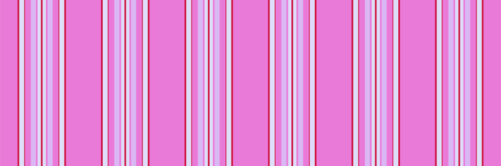 Multi pattern background texture, plank stripe textile fabric. African seamless vector lines vertical in light and pink colors.