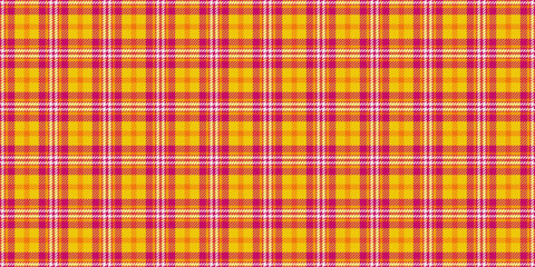 Good pattern tartan background, tablecloth textile fabric plaid. Stroke check seamless vector texture in bright and pink colors.