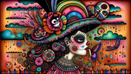 Catrinas Fant&aacute;sticas: Almas de Color