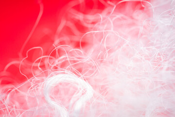 Vintage turntable record player with cyan vinyl isolated on white background.