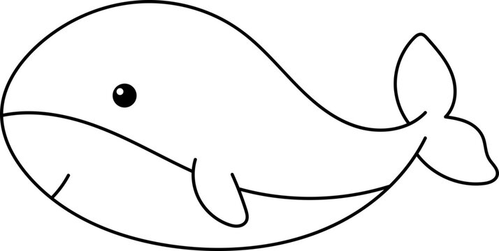 recommend clip art: Cute whale clipart design illustration