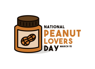 National Peanut Lovers Day. March 15.