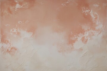 Fototapeta premium Elegant Muted Peach and Off White Textured Background with Vintage Ivory Finish