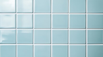 The blue ceramic tiles