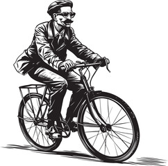 Vintage Bike Vector