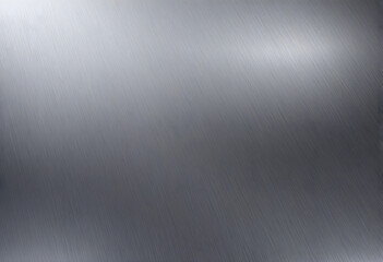 Brushed metal smooth silver background