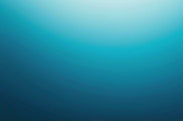 Obraz premium Empty smooth luxurious gradient background in vibrant turquoise to deep ocean blue color, offering a serene, elegant backdrop for beauty products. Made with generative AI technology