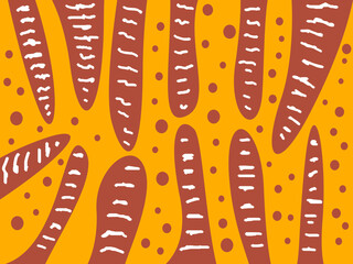 pattern design transparent png brown background