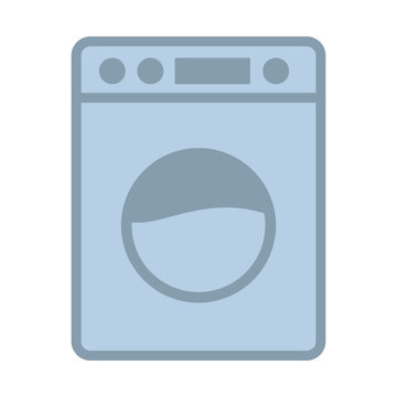 recommend clip art: Front Load Washing Machine Icon