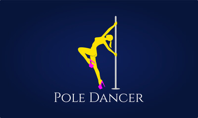 girl logo, dancing logo,  woman, young, dance, female, music, happy, fun, party, 