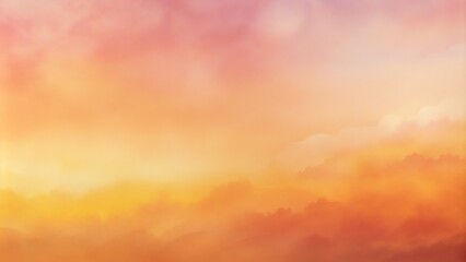 Fototapeta premium Soft gradient abstract background with warm hues in a dreamy atmosphere