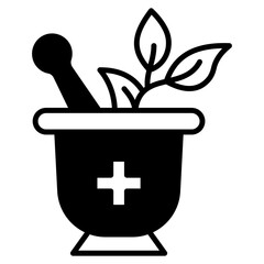 Herbal Medicine Solid Black