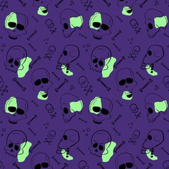  spider doodle pattern for halloween concept
