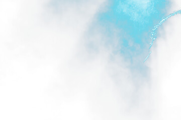 Naklejka premium Dark blue Light leak effect overlay , Dark Blue Light Leak Effect Overlay