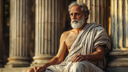 an ancient greek philosopher Socrates