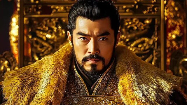 asian ancient emperor Genghis Khan