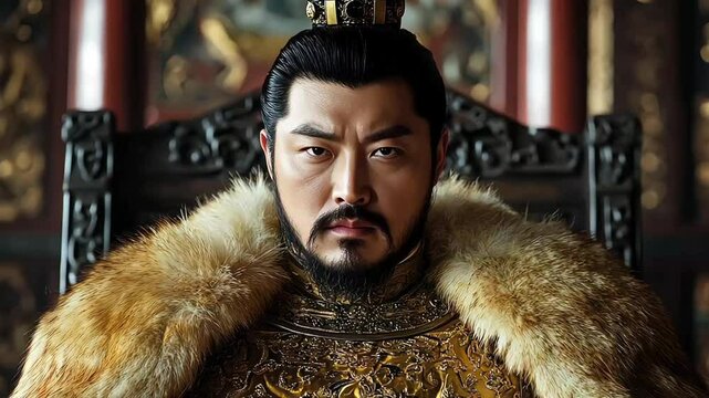 asian ancient emperor Genghis Khan