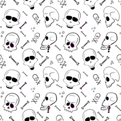  spider doodle pattern for halloween concept
