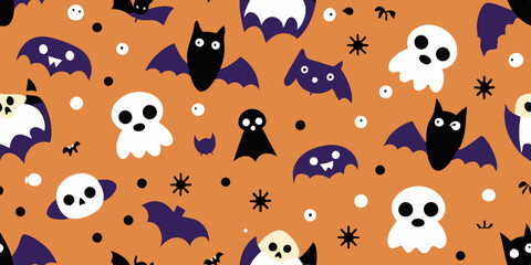 seamless pattern with butterflies