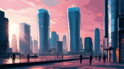 Futuristic Cityscape