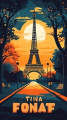 Bold Retro Travel Poster: Reimagined Destinations with a Modern Artistic Flair