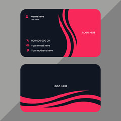 Business card design template, Clean professional business card template, visiting card, business card template,