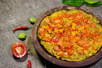 Delicious Homemade Style Pizza Noodles