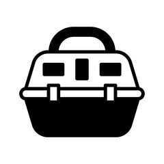 Pet Carrier Solid Black