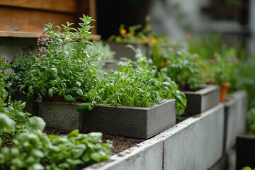 Urban Home with Smart Small-Scale Permaculture Techniques for Fresh Produce