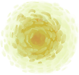 Starry night element illustration watercolor painting vincent van gogh style sky star